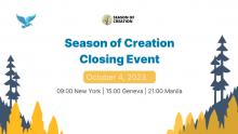 Season of Creation 2023 closing prayer