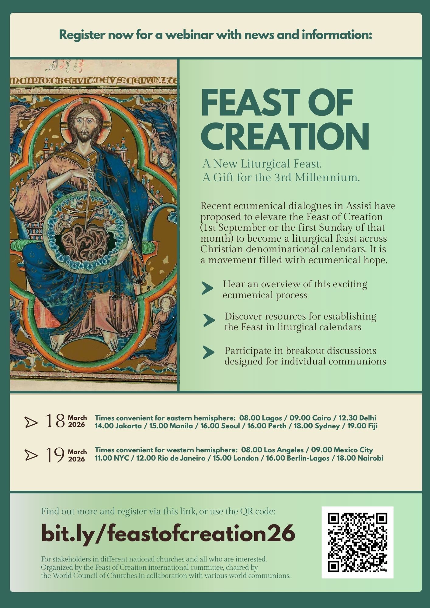 Feast of Creation webinar flyer